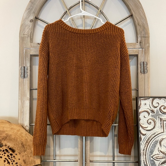 42 Evri Rust Colored Sweater | Poshmark